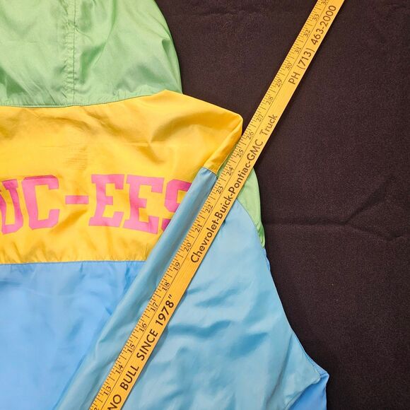 Buc-Ees Women's Colorblock Pullover Windbreaker Jacket Small - Picture 8 of 8